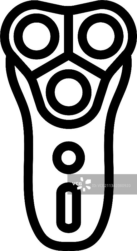 电动剃须刀图标图片素材