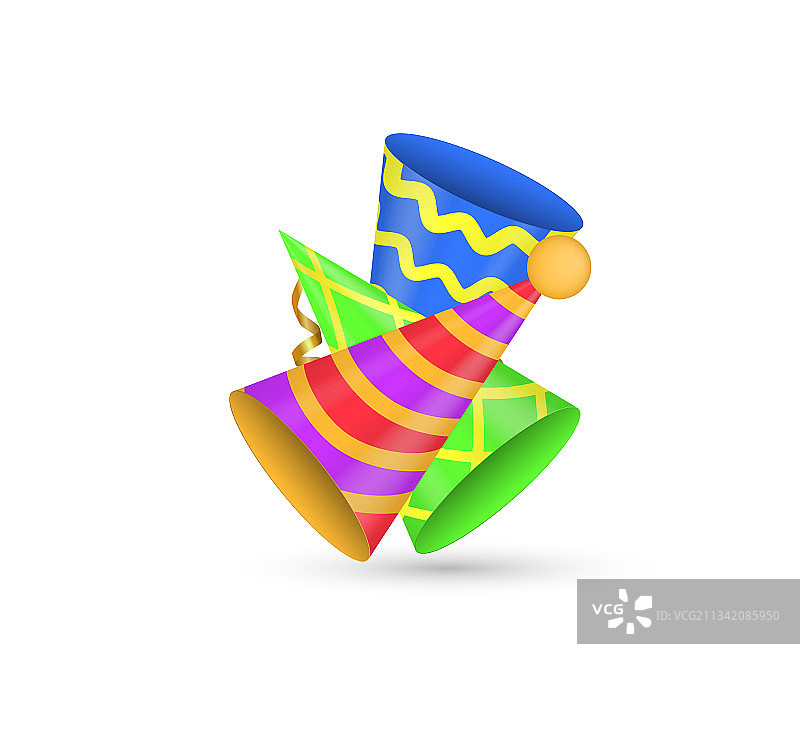 派对帽，节日庆祝帽图片素材