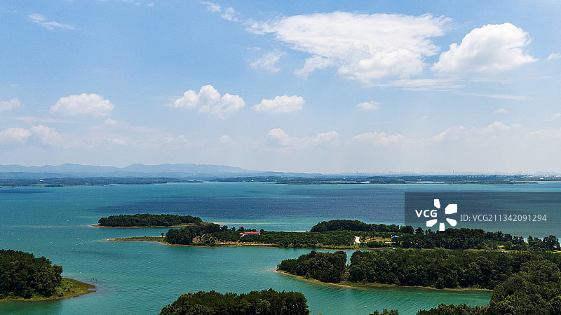 青山清水画漳河（荆门市漳河）图片素材