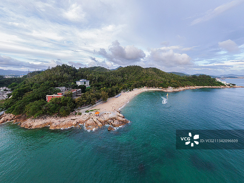 深圳大鹏半岛沙鱼涌图片素材