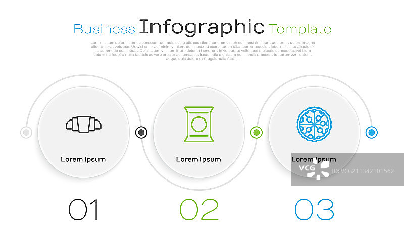 羊角面包薯片袋banner图片素材