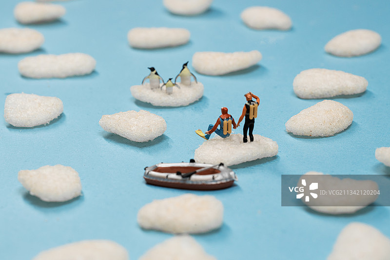 分裂的冰山图片素材