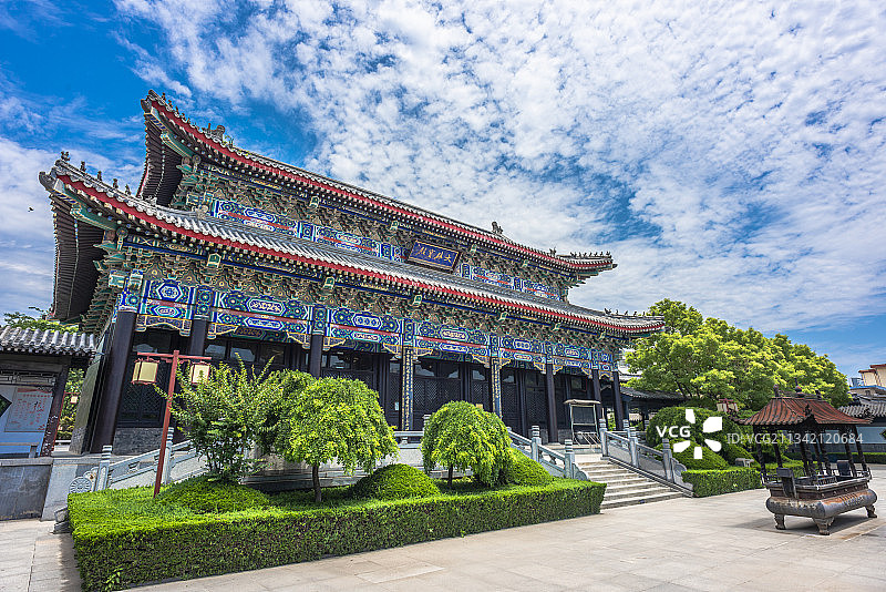 山东临沂王羲之故居图片素材