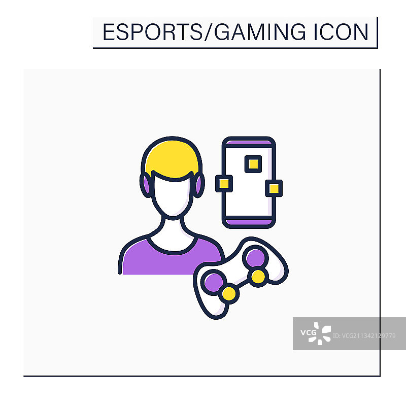 手机游戏彩色图标图片素材