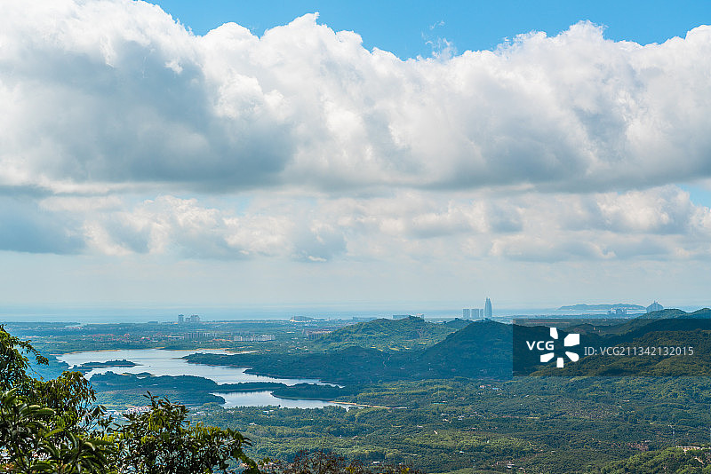 海南三亚呀诺达的雨林公园风景图片素材