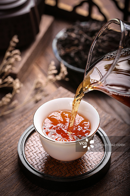 红茶茶汤图片素材