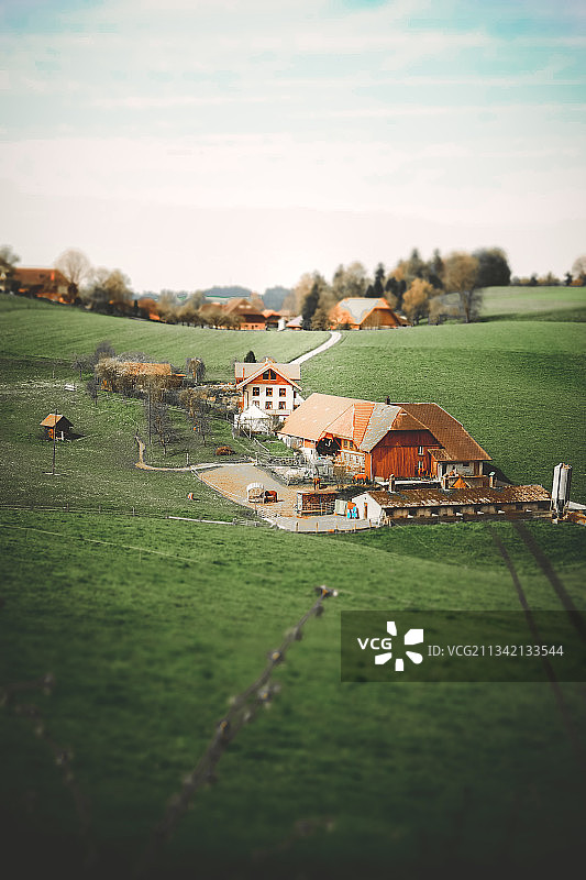美丽的德国小镇-奶酪工厂图片素材