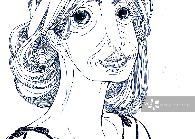 老.少女图片素材