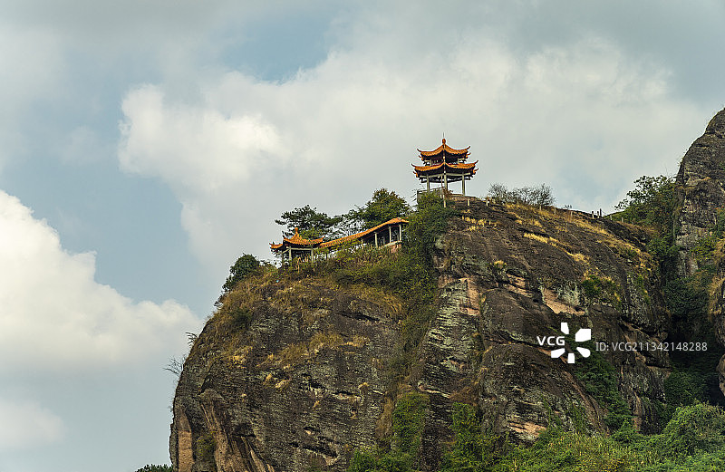 中国江西省鹰潭市龙虎山景区图片素材