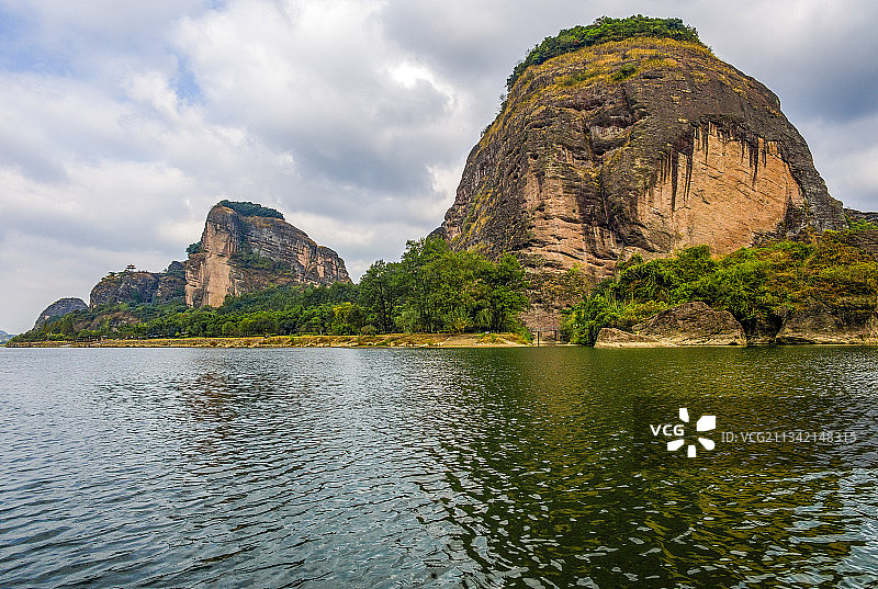 中国江西省鹰潭市龙虎山景区图片素材