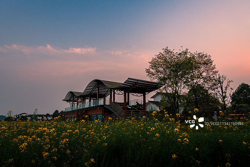 成都市崇州五星村图片素材