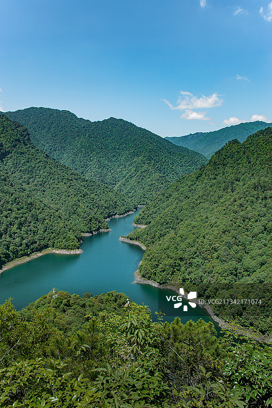 井冈湖图片素材
