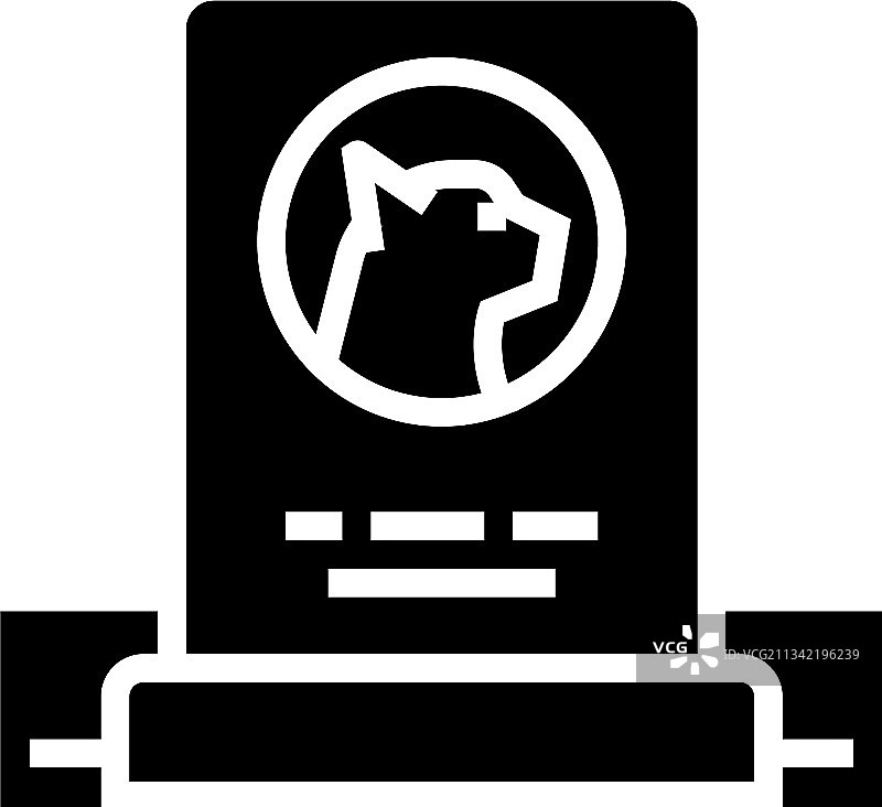 猫咪宠物纪念碑标志图标图片素材