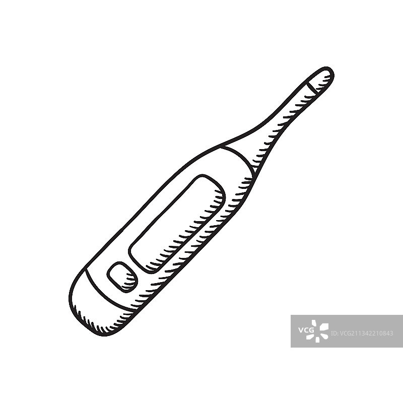 电子温度计图标图片素材
