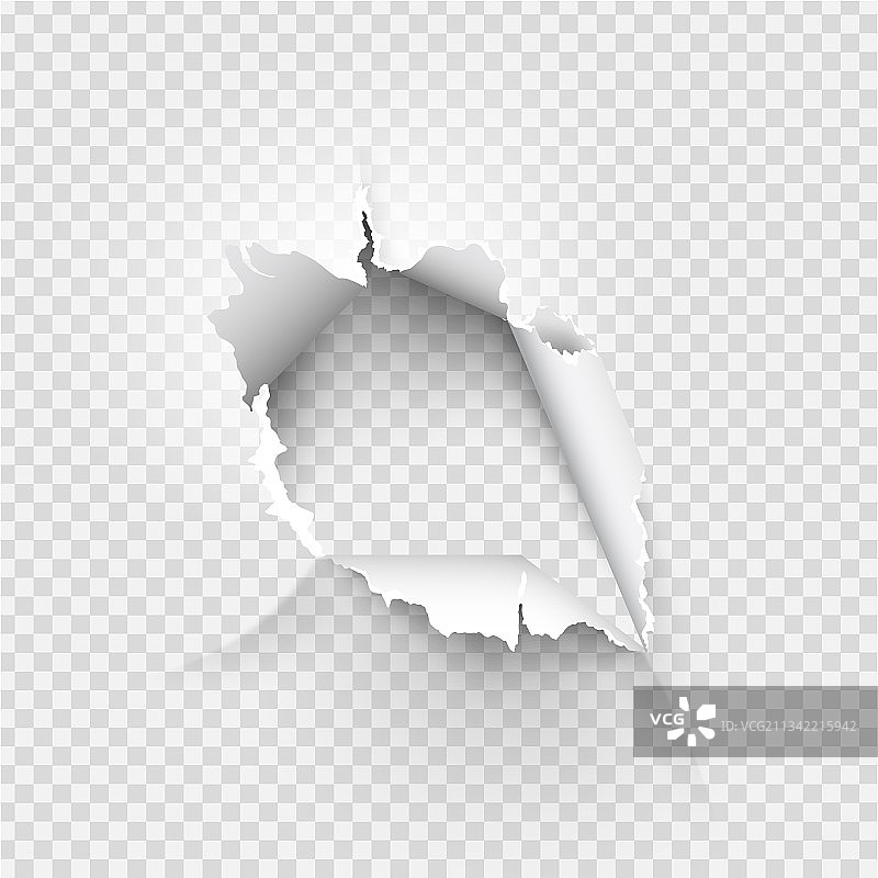 背景上撕裂纸张的破洞图片素材