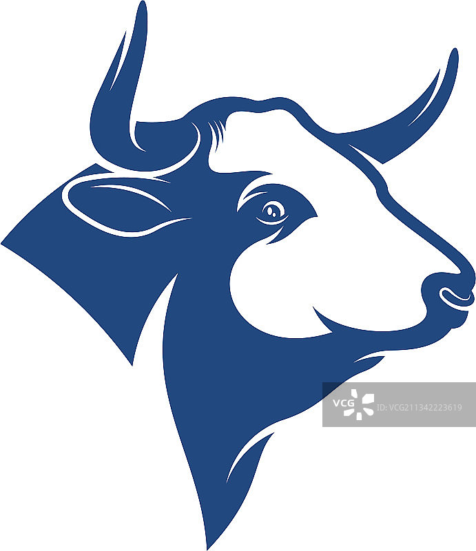 公牛创意Logo图片素材