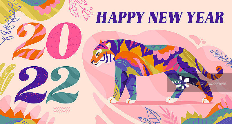 2022年中国新年设计图片素材