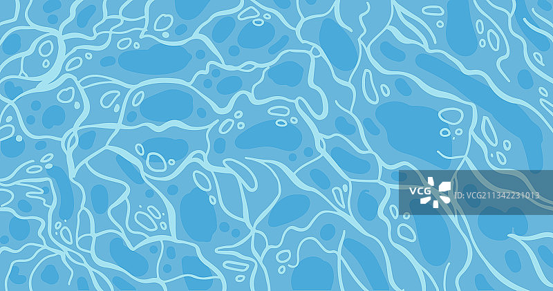 蔚蓝水面全景背景图片素材