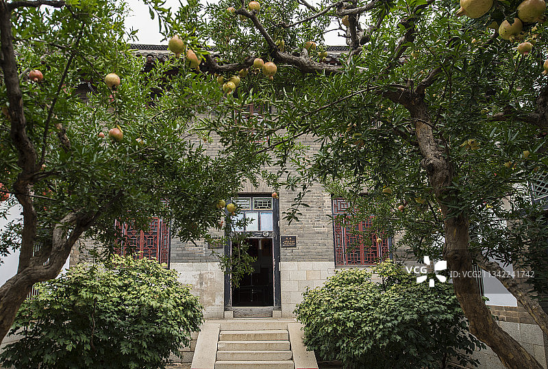 中国山东省烟台市栖霞市牟氏庄园图片素材