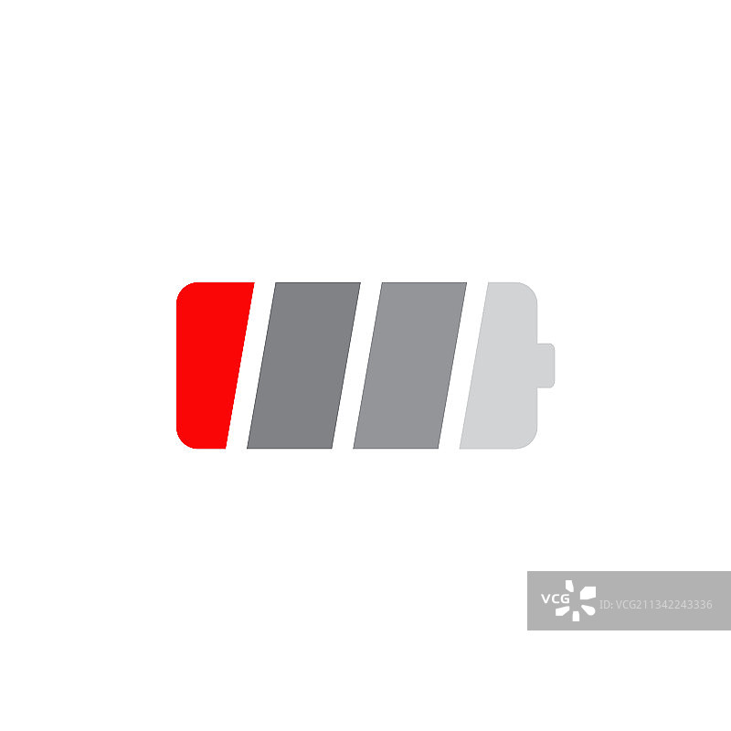 低电量图标logo设计模板图片素材