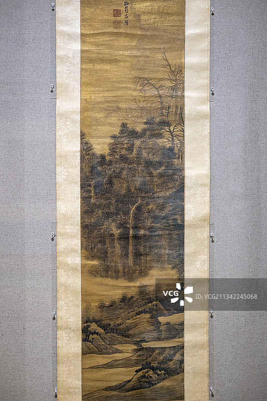 扬州八怪山水画图片素材