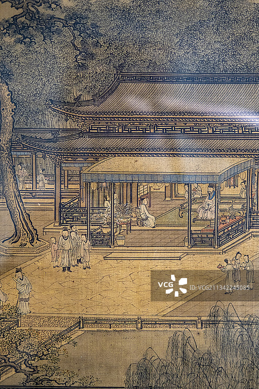 扬州八怪山水画图片素材