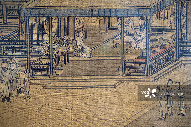 扬州八怪山水画图片素材