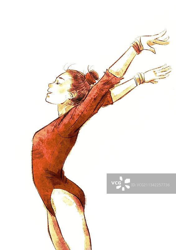 体操运动员图片素材