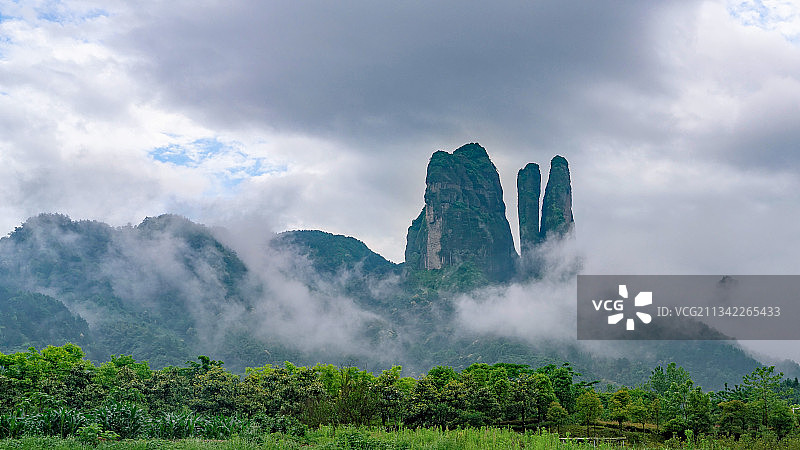 江郎山图片素材