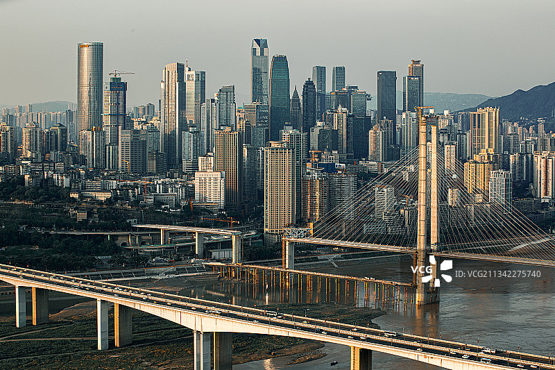 重庆桥与城图片素材