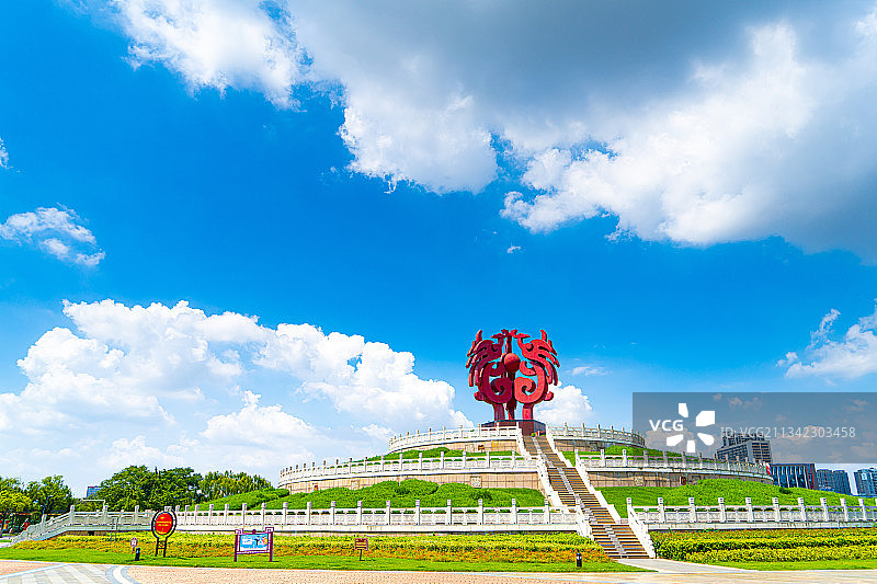 南京市江宁区凤凰台广场图片素材