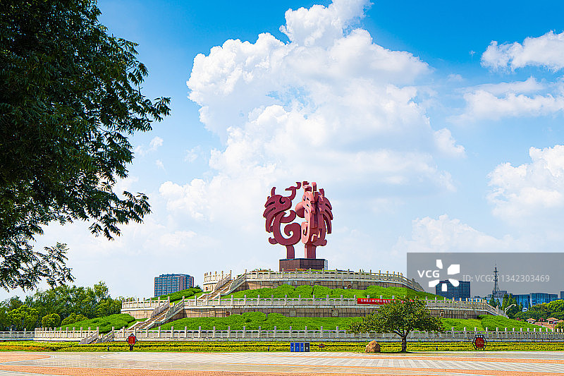 南京市江宁区凤凰台广场图片素材