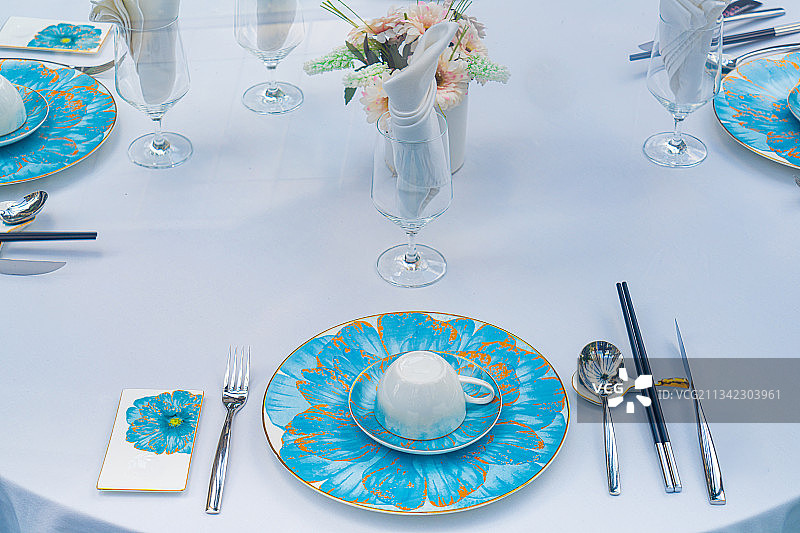 优雅西餐厅图片素材