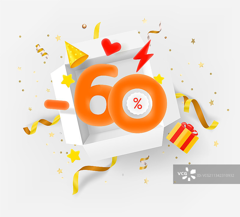 六折优惠banner图片素材