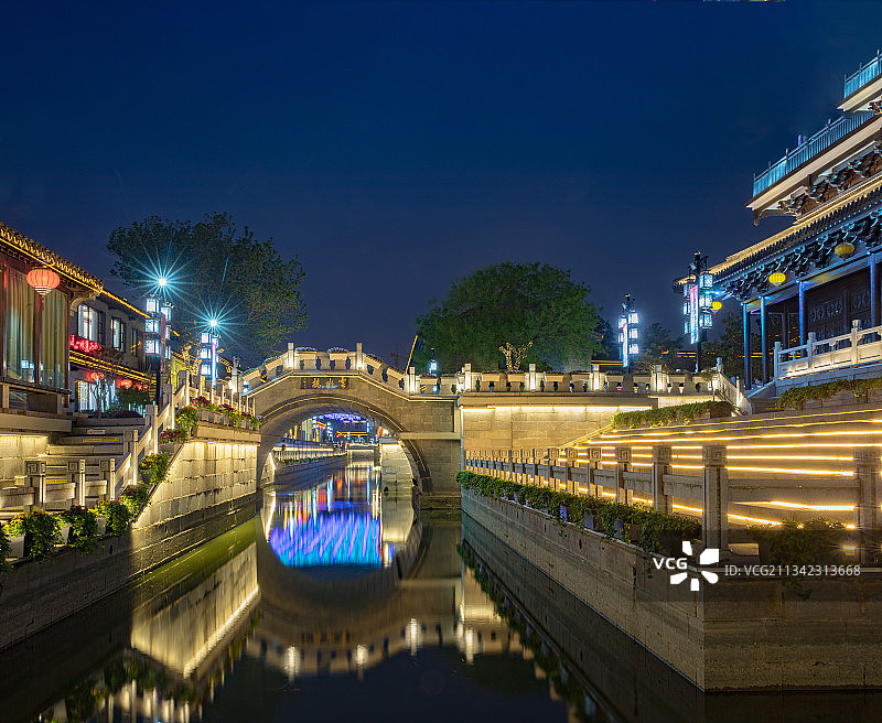 盐城  盐镇水街图片素材