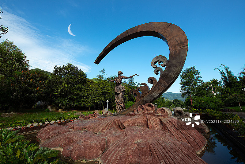 江西明月山图片素材