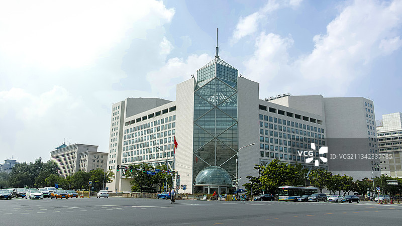 北京长安街图片素材