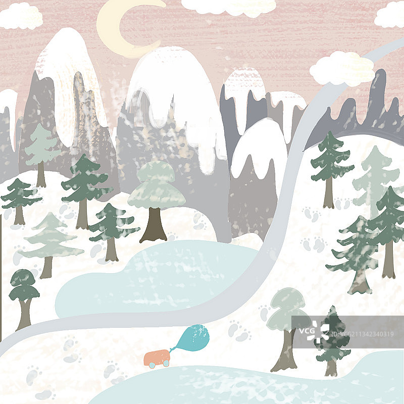 四季之冬图片素材