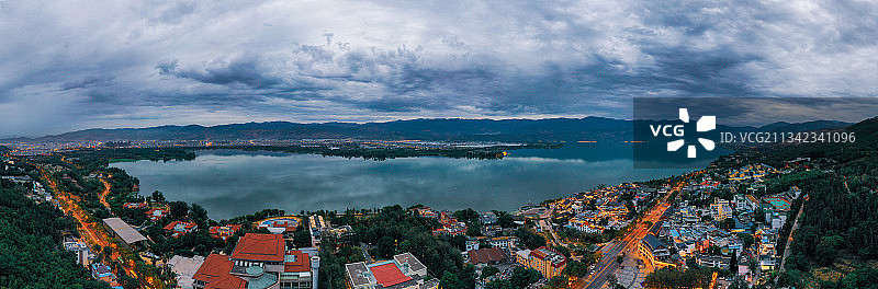 西昌邛海景色图片素材