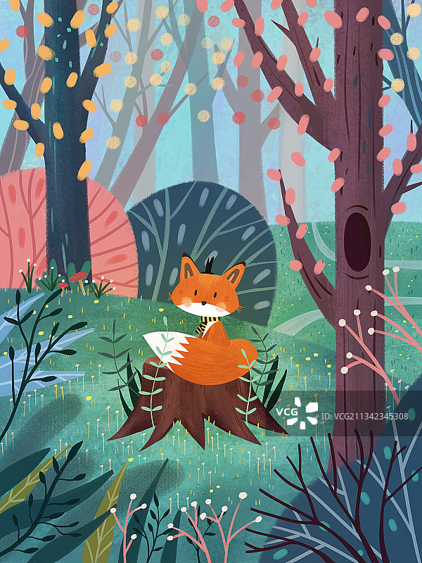 小狐狸图片素材