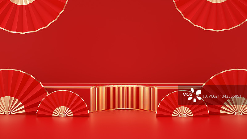 中国风春节场景图图片素材