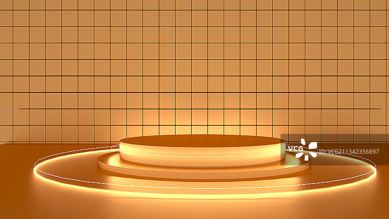 发光电商场景图片素材