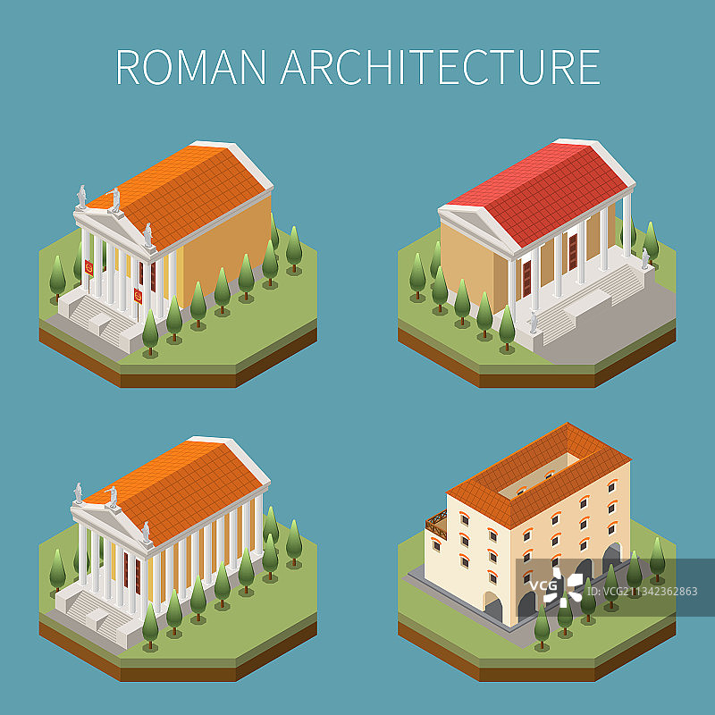 罗马帝国套装图片素材