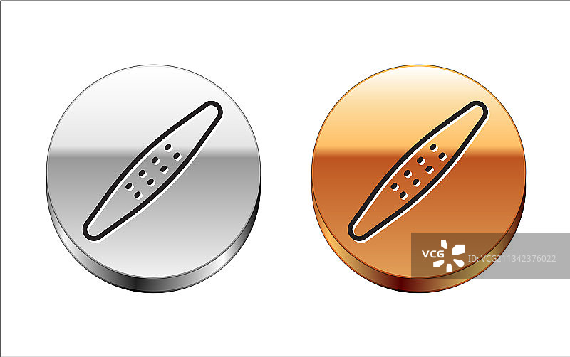 白色背景上的黑色线条宠物指甲锉图标图片素材