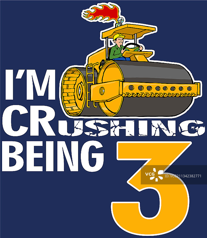 我碾压3号压路机图片素材
