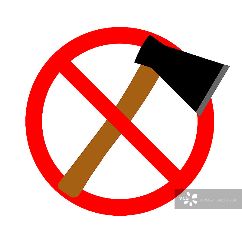 红色警告手势的恐慌停止标志图片素材