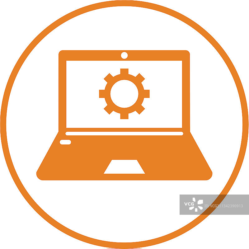 齿轮着陆页优化圆形图标图片素材