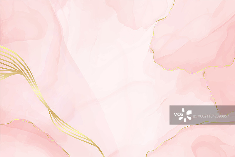 抽象的灰粉色水彩液体背景图片素材