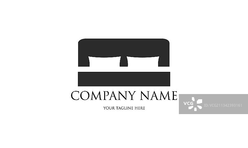 卧室家具设计床垫标志图片素材