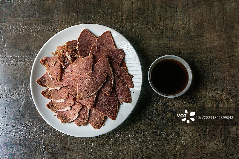 山西平遥牛肉图片素材